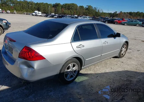 2007 Honda Accord 2.4 Ex из США, поврежденный, VIN 1HGCM56767A001470